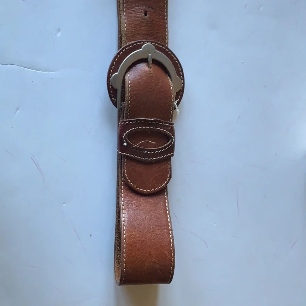 Letter brown belt - Picture 1 of 6
